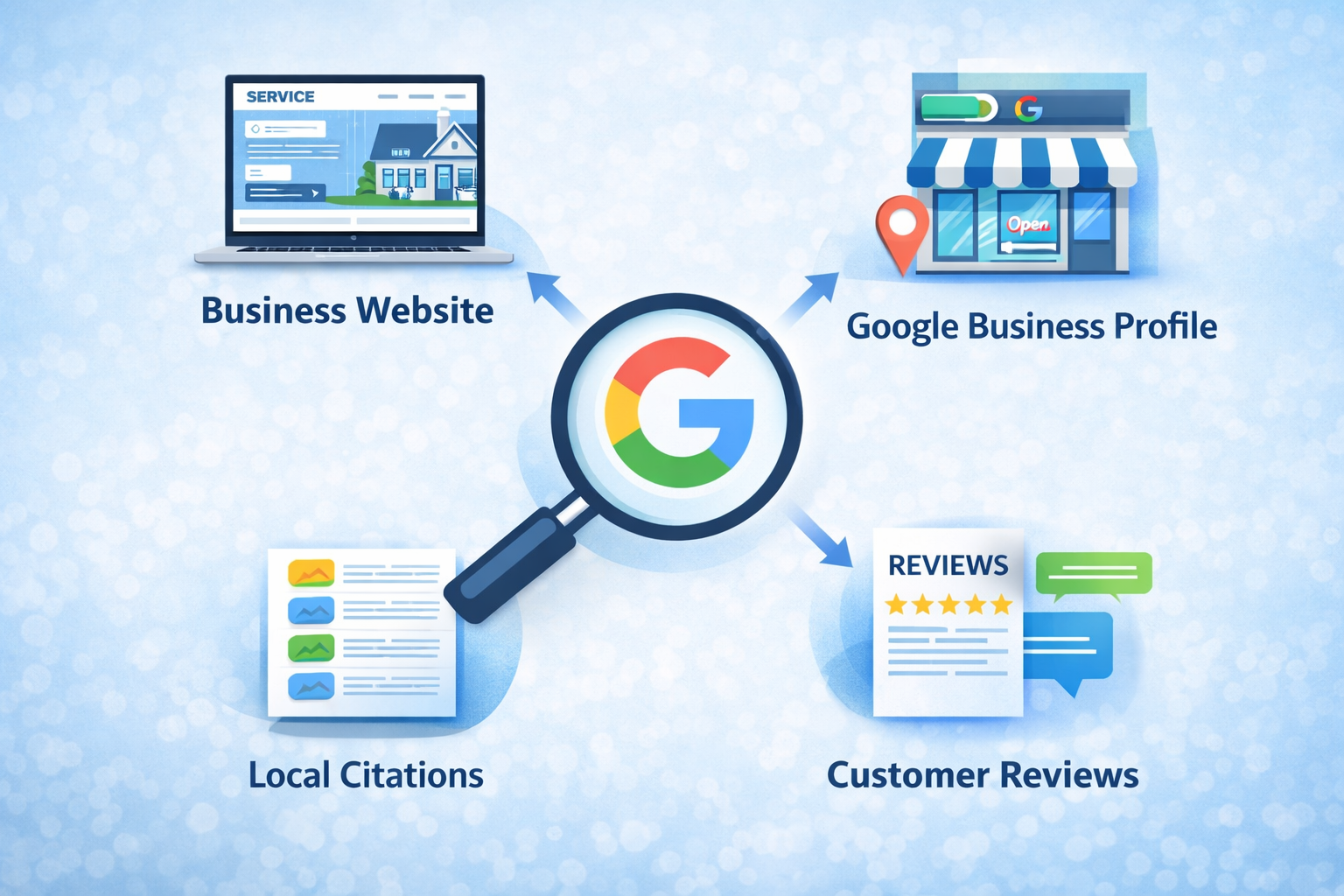 Photographer reviewing local SEO strategy to rank on Google in their city